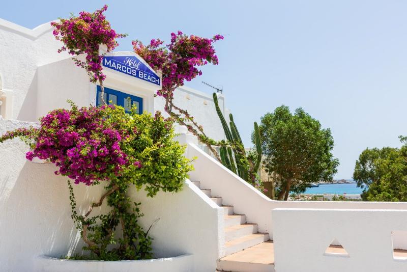 Marcos Beach Mylopotas Exteriör bild